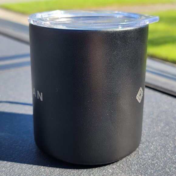 Rivian MiiR 12oz Black Stainless Insulated Coffee Tea Travel Mug Handle w/ Lid - Picture 2 of 7